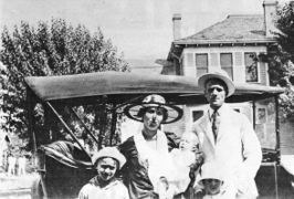 1919, Berg family, Weatherford, TX