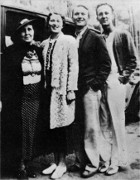 1937, Carmel, California (Virginia Brandt Berg, Elinor, Hjalmer, David)